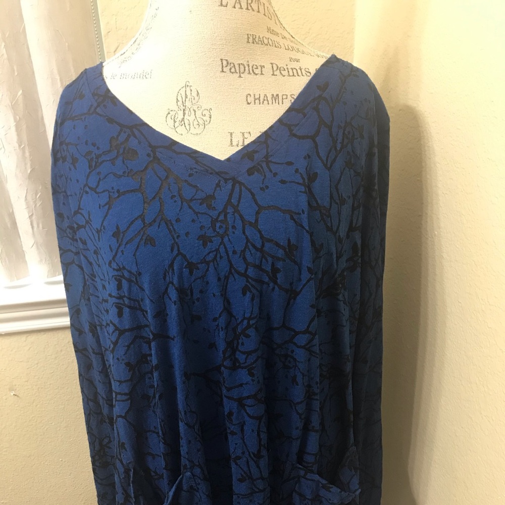 Chalet burnout top size 1X